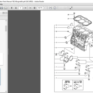 TAKEUCHI TB216 MINI Excavator Parts Manual TB216 - PDF DOWNLOAD