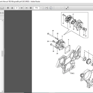 TAKEUCHI TB216 MINI Excavator Parts Manual - PDF DOWNLOAD