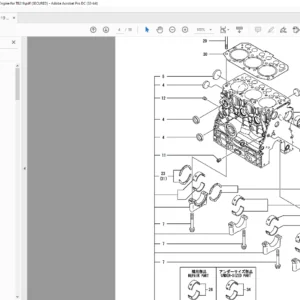 TAKEUCHI TB219 Mini Excavator Parts Manual - PDF DOWNLOAD