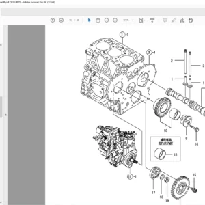 TAKEUCHI TB228 Mini Excavator Parts Manual - PDF DOWNLOAD