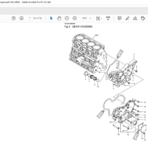 TAKEUCHI TB240 Mini Excavator Parts Manual - PDF DOWNLOAD