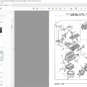 TAKEUCHI TB290 Hydraulic Excavator Parts Manual - PDF DOWNLOAD