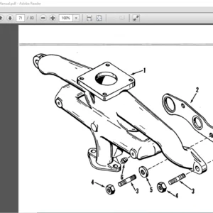 White I  Beam Upright 2000 8000 LB Forklift Trucks Parts Manual - PDF DOWNLOAD