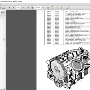 White MSB Series Forklift Trucks Parts Manual - PDF DOWNLOAD