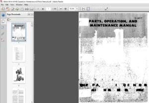 White MY40 MY60 Operation Maintenance & Parts Manual - PDF DOWNLOAD