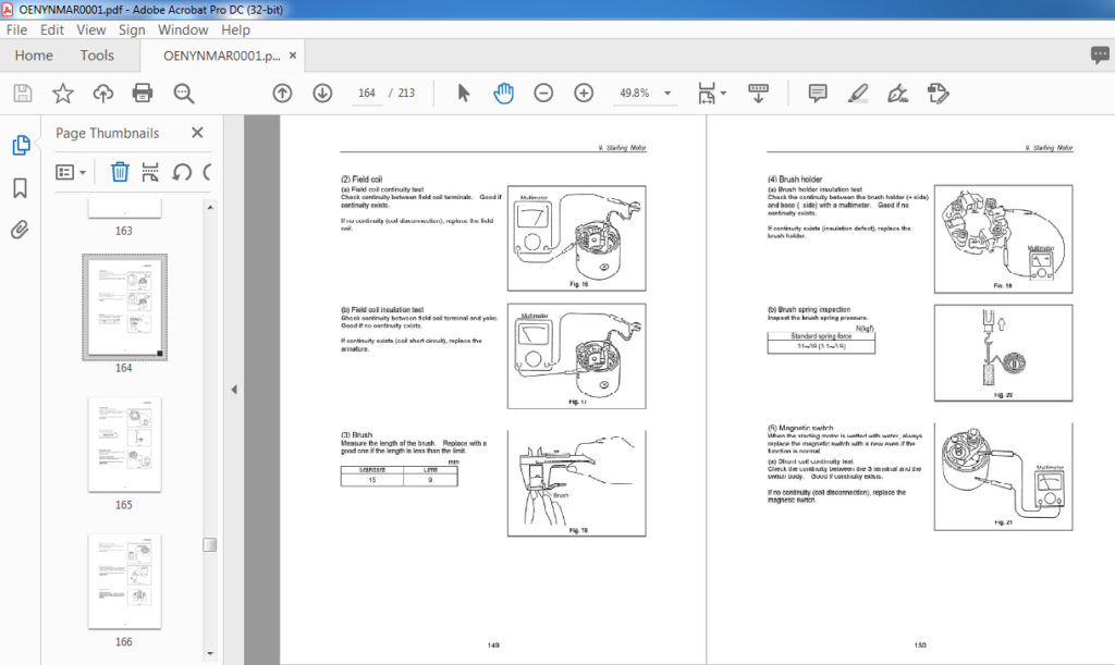 YANMAR 3TNV-4TNV Series Diesel Engine Service Manual - PDF DOWNLOAD ...