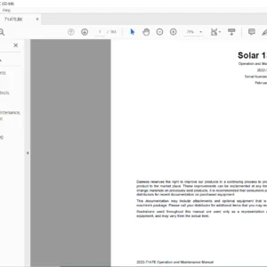 DAEWOO DOOSAN SOLAR 130LC V EXCAVATOR Operation and Maintenance Manual 2022-7147E  - PDF DOWNLOAD