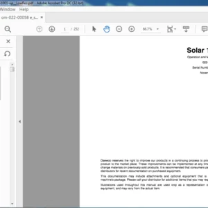 DAEWOO DOOSAN SOLAR140LC V EXCAVATOR OPERATION AND MAINTENANCE MANUAL 022 0005BE - PDF DOWNLOAD