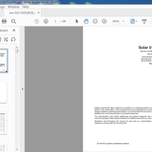 DOOSAN 015 PLUS EXCAVATOR OPERATION AND MAINTENANCE MANUAL 022 000 18CE  - PDF DOWNLOAD