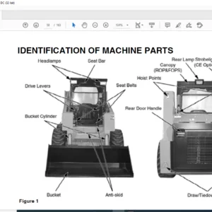 Daewoo Doosan 430 450 Series Skid Steer Loader Operation & Maintenance Manual - PDF DOWNLOAD