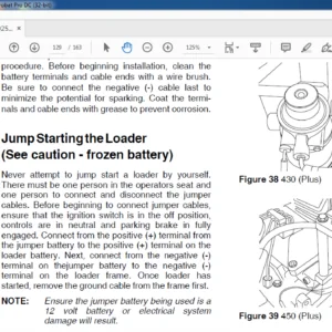 Daewoo Doosan 430 450 Series Skid Steer Loader Operation & Maintenance Manual - PDF DOWNLOAD