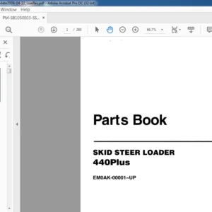 Daewoo Doosan 440 Plus Skid Steer Loader Service Manual - PDF DOWNLOAD