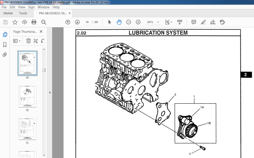 Daewoo Doosan 440 Plus Skid Steer Loader Service Manual - PDF DOWNLOAD ...