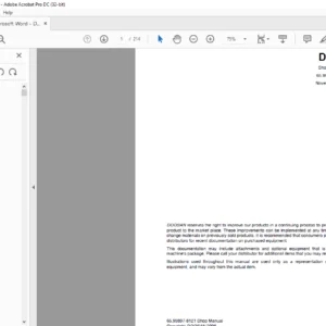 Daewoo Doosan DL06 Wheel Loader Shop Manual - PDF DOWNLOAD