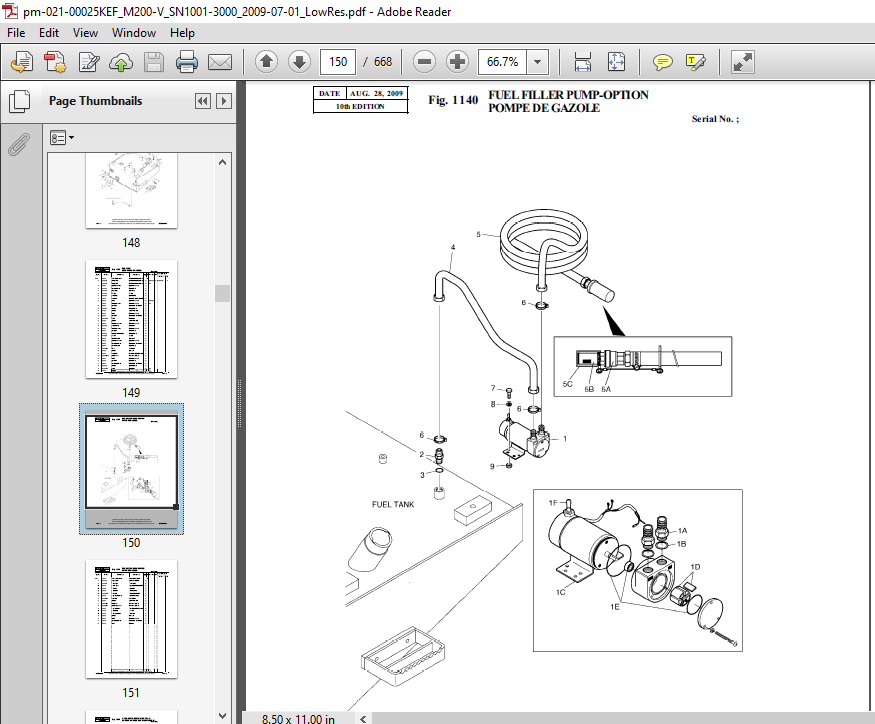 Daewoo Doosan M200-V Parts Manual - PDF DOWNLOAD - HeyDownloads ...