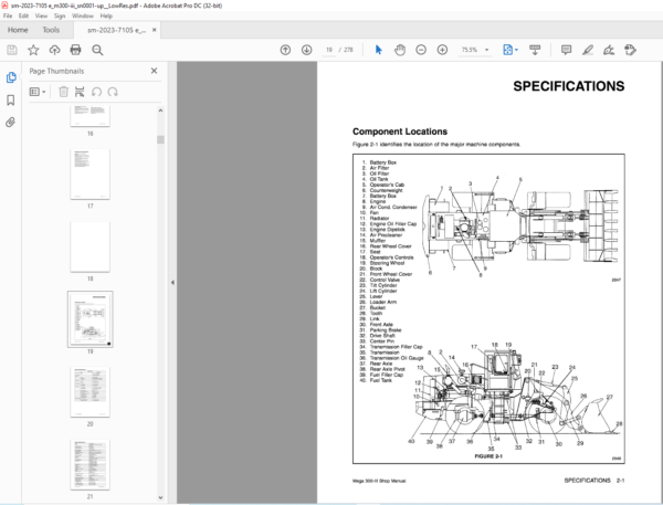 Daewoo Doosan Mega 300-IIIShop Manual 2023-7105E – PDF DOWNLOAD ...