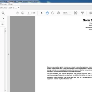 Daewoo Doosan Solar 220LC-III Shop Manual 2023-7100E-1 - PDF DOWNLOAD
