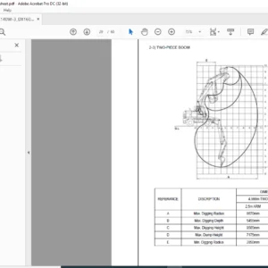 Doosan DX140W-3 DX160W-3 Engine specsheet Manual - PDF DOWNLOAD