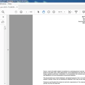 Doosan Excavator S170-III Parts Manual 2021-7118CEF - PDF DOWNLOAD