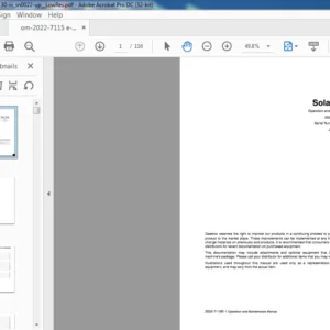 Doosan Solar 130-III Operation & Maintenance Manual 2022-7115E-1 - PDF DOWNLOAD