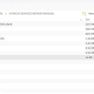 HITACHI DUMP TRUCKS | EXCAVATORS | CRANE | WHEEL LOADER | HYDRAULIC EXCAVATORS | ENGINE Complete Service Repair Parts manual - Download