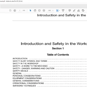 Massey Ferguson 3600 Series Tractor Workshop Service Manual - PDF DOWNLOAD