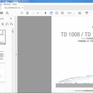 Massey Ferguson EU Hay Equipment TD 1008TRC TD 1310TRC Operator's Manual - PDF DOWNLOAD