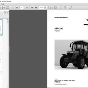 Massey Ferguson MF 6700 S Series 6712S 6713S 6714S 6715S 6716S 6718S Dyna-4 Dyna-6 Operator's Manual