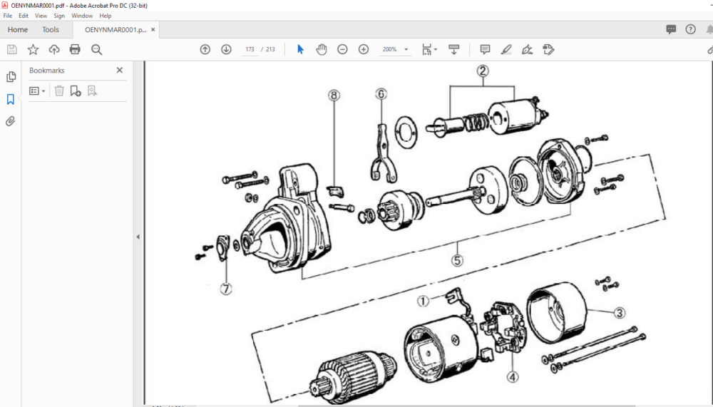 YANMAR 3TNV 4TNV INDUSTRIAL DIESEL ENGINE SERVICE MANUAL - PDF DOWNLOAD ...