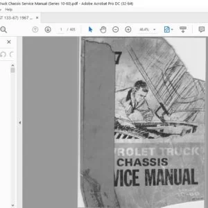 1967 Chevrolet Truck 10-60 Series Chassis Service Manual