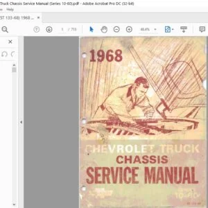 1968 Chevrolet Truck 10-60 Series Chassis Service Manual