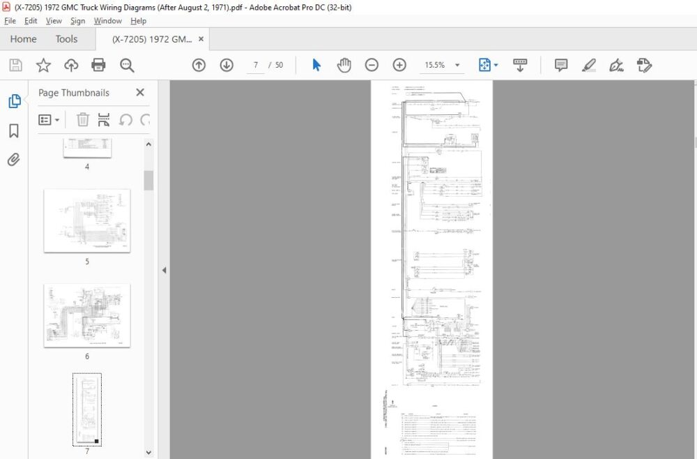 1972 GMC Truck Wiring Diagrams Manual - HeyDownloads - Manual Downloads