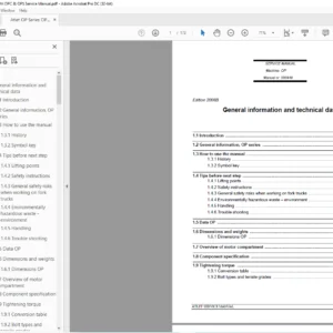 Atlet OP Series OPM OPH OPC & OPS Service Manual - PDF DOWNLOAD