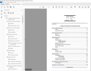 Atlet Truck P Series PLL PSL & PSD Service Manual - PDF DOWNLOAD