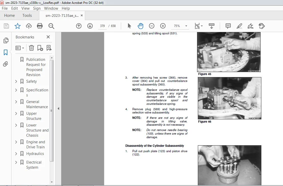 Daewoo Doosan Excavator Solar 330LC V SHOP MANUAL โ PDF DOWNLOAD - Image 3