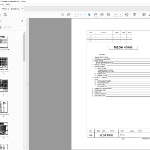 Daewoo Doosan MEGA 400-IIIengine spec sheet manual – PDF DOWNLOAD