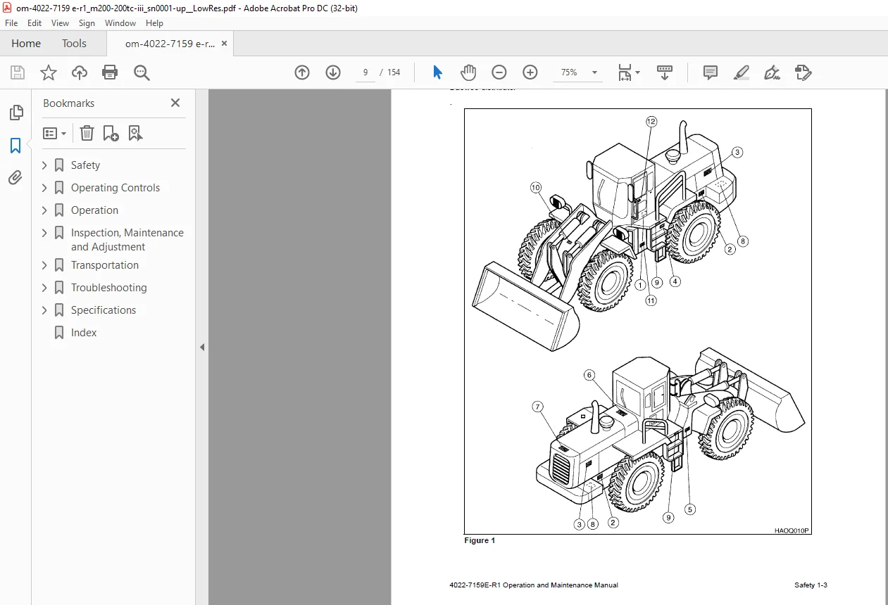Daewoo Doosan Mega 200200TC-III Shop Manual 4023-7131E-R1 โ PDF DOWNLOAD - Image 3