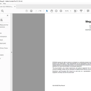 Daewoo Doosan Mega 500-V shop manual 023-00033E – PDF DOWNLOAD