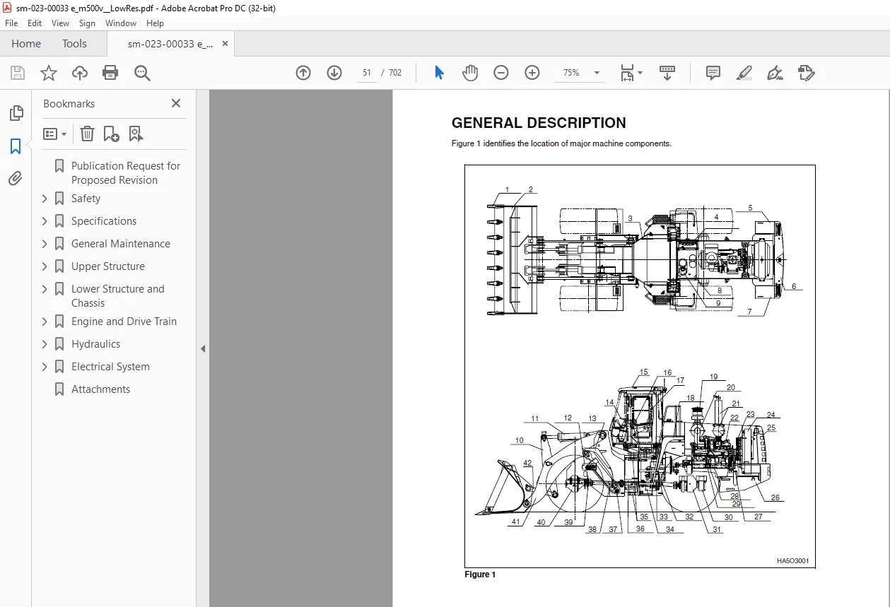 Daewoo Doosan Mega 500-V shop manual 023-00033E โ PDF DOWNLOAD - Image 2