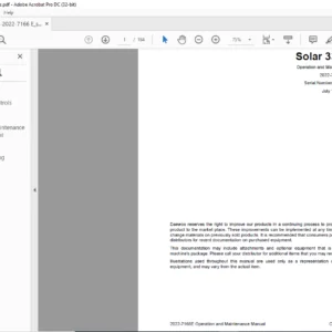 Daewoo Doosan excavator solor 330Lc-v Operation and Maintenance Manual 2022-7166E - PDF DOWNLOAD