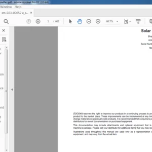 Daewoo Doosan excavator Solar 420LC-V shop manual 023-00052E – PDF DOWNLOAD