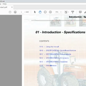 Massey Ferguson 6400 6445 6455 6460 6465 6470 6475 6480 6485 6490 6495 6497 6499 Service Manual – PDF DOWNLOAD