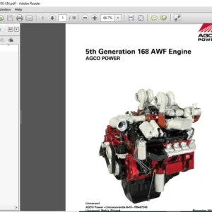Massey Ferguson AGNO Power SA 168 AWF Engine Operator’s Manual – PDF DOWNLOAD