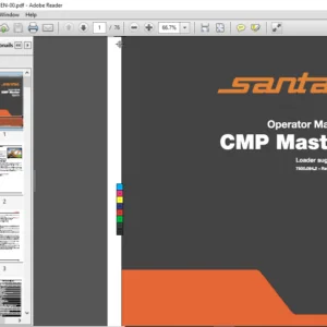 Massey Ferguson CMP Master Loader Sugar Cane Operator Manual – PDF DOWNLOAD