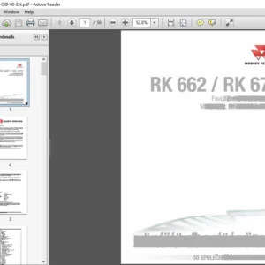 Massey Ferguson EU Hay Equipment RK 662 RK 672 Rotary Rake Operator’s Manual – PDF DOWNLOAD