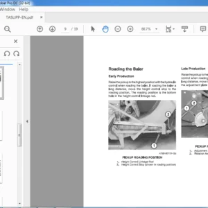 Massey Ferguson EU Hay Equipment Rectangular Baler Tandem Axle Supplement Manual – PDF DOWNLOAD