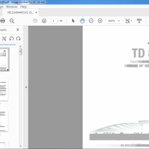 Massey Ferguson EU Hay Equipment TD 868 TRC Tedder Operators Manual – PDF DOWNLOAD