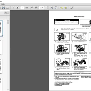 Massey Ferguson EU Material Handling MF 8947 Telescopic Handler Operation & Maintenance Manual