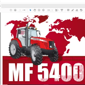 Massey Ferguson EU Tractor MF 5400 Series MF5465-MF5475 Sisu Repair Time Schedule Manual – DOWNLOAD