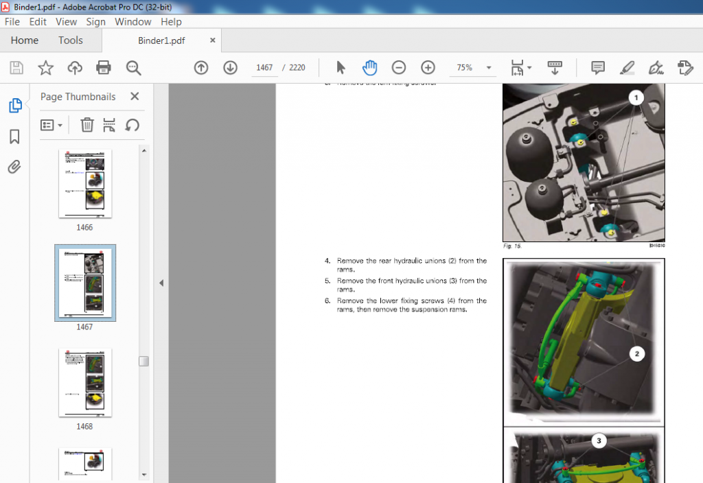 Massey Ferguson Eu Tractor Mf Series Dyna Dyna Service Manual Pdf Download